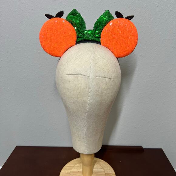 Orange Bird Minnie Ears | Walt Disney World-Inspired Mouse Ears Headband - Picture 4 of 5